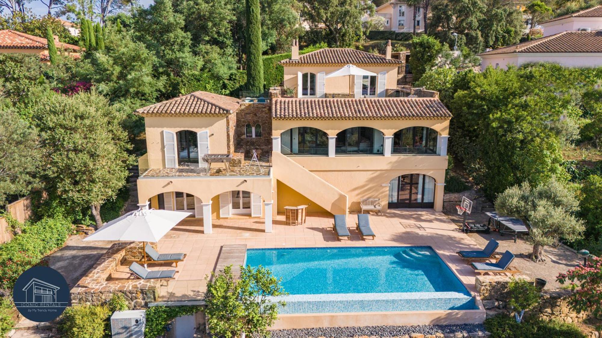 Villa Familiale Avec Vue Imprenable Saint-Raphaël 외부 사진